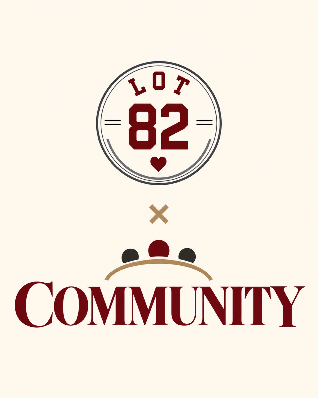 LOT 82 × Community logo
